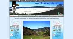 Desktop Screenshot of elztal-wetter.de