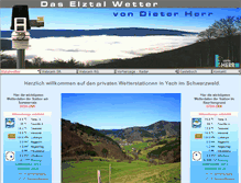 Tablet Screenshot of elztal-wetter.de